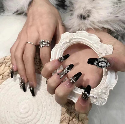 Dark Rabbit Gothic nails-press on nails 